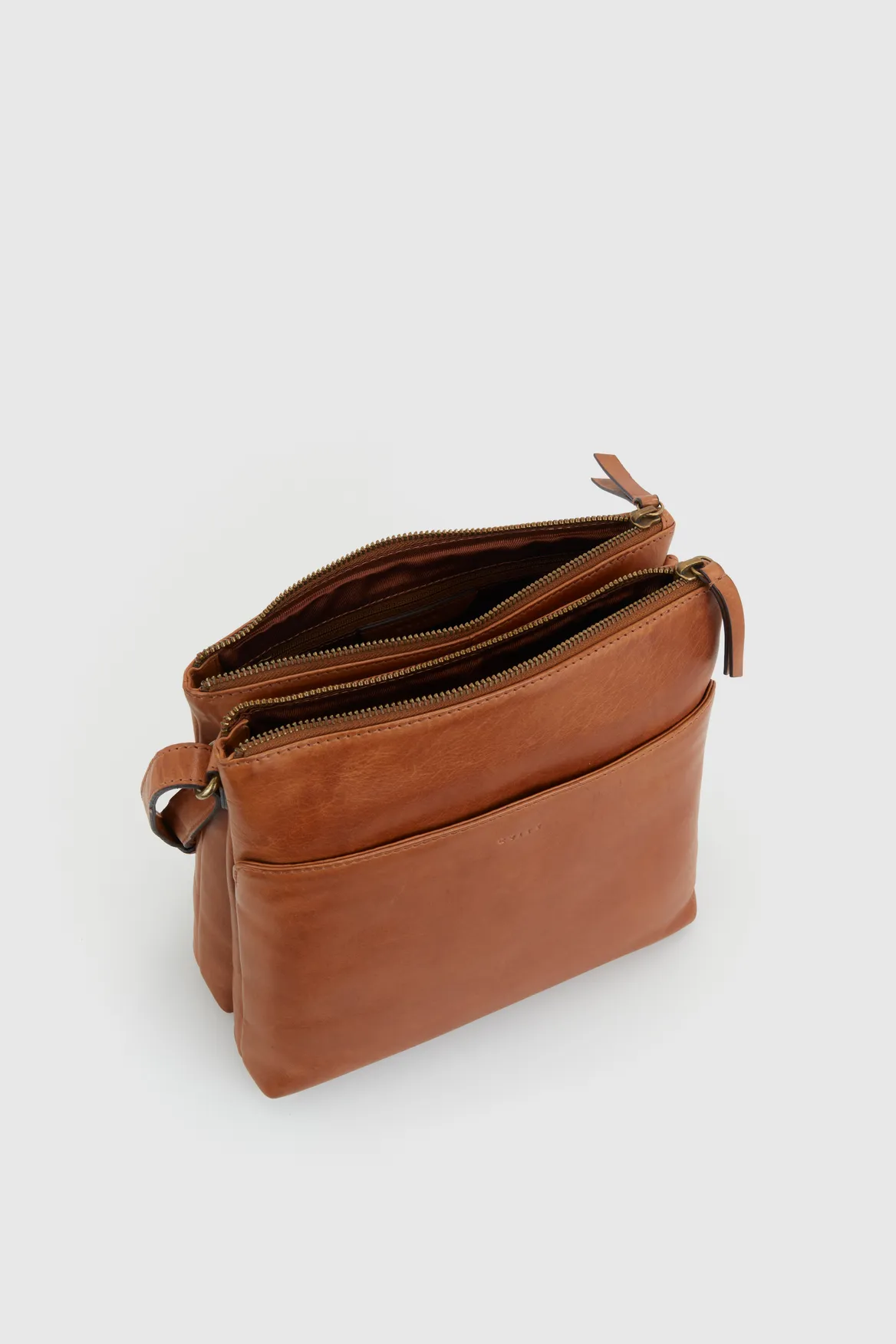 Josie Leather Crossbody Bag Strandbags