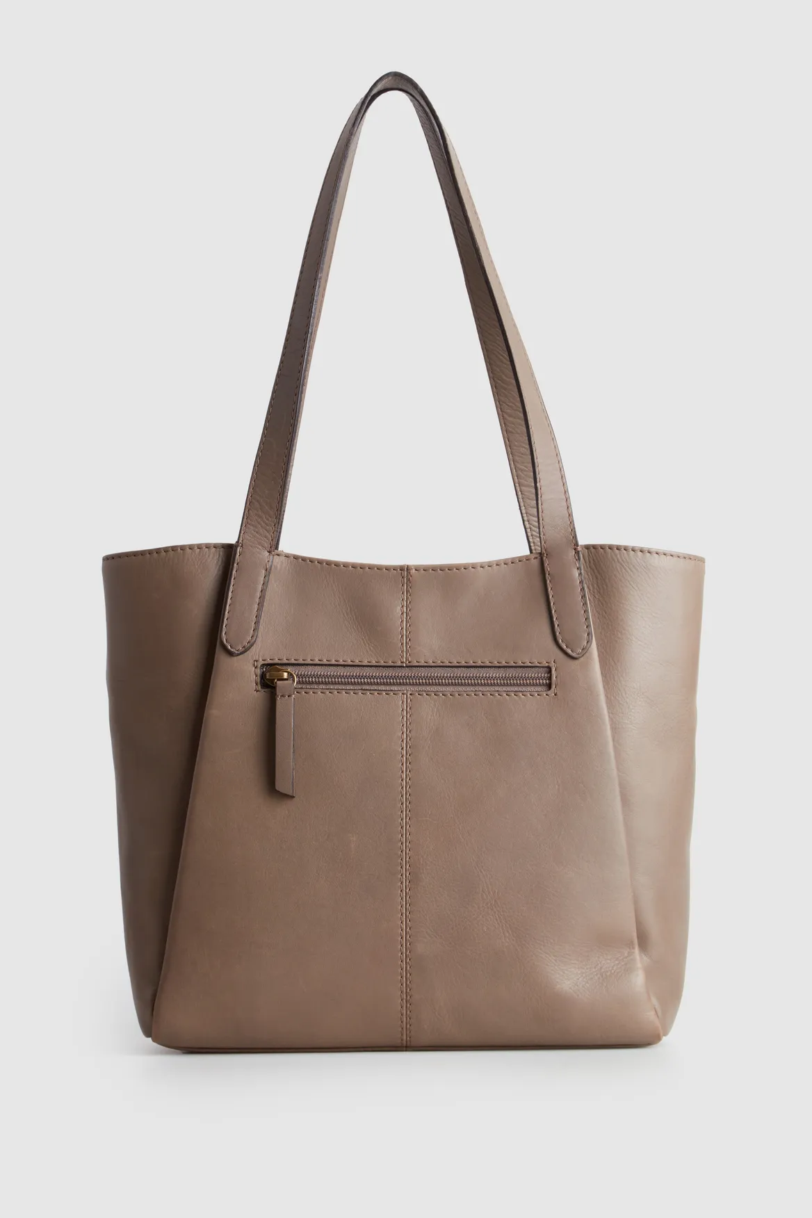 Josie Leather Tote Bag Strandbags