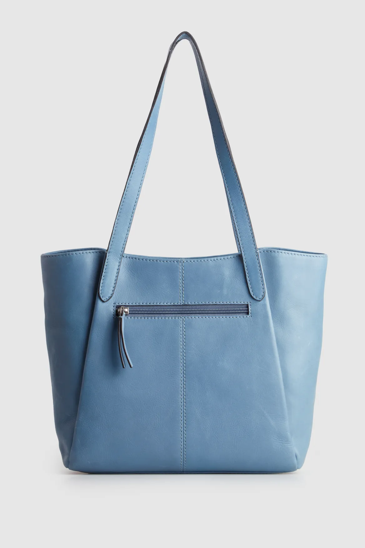Josie Leather Tote Bag Strandbags