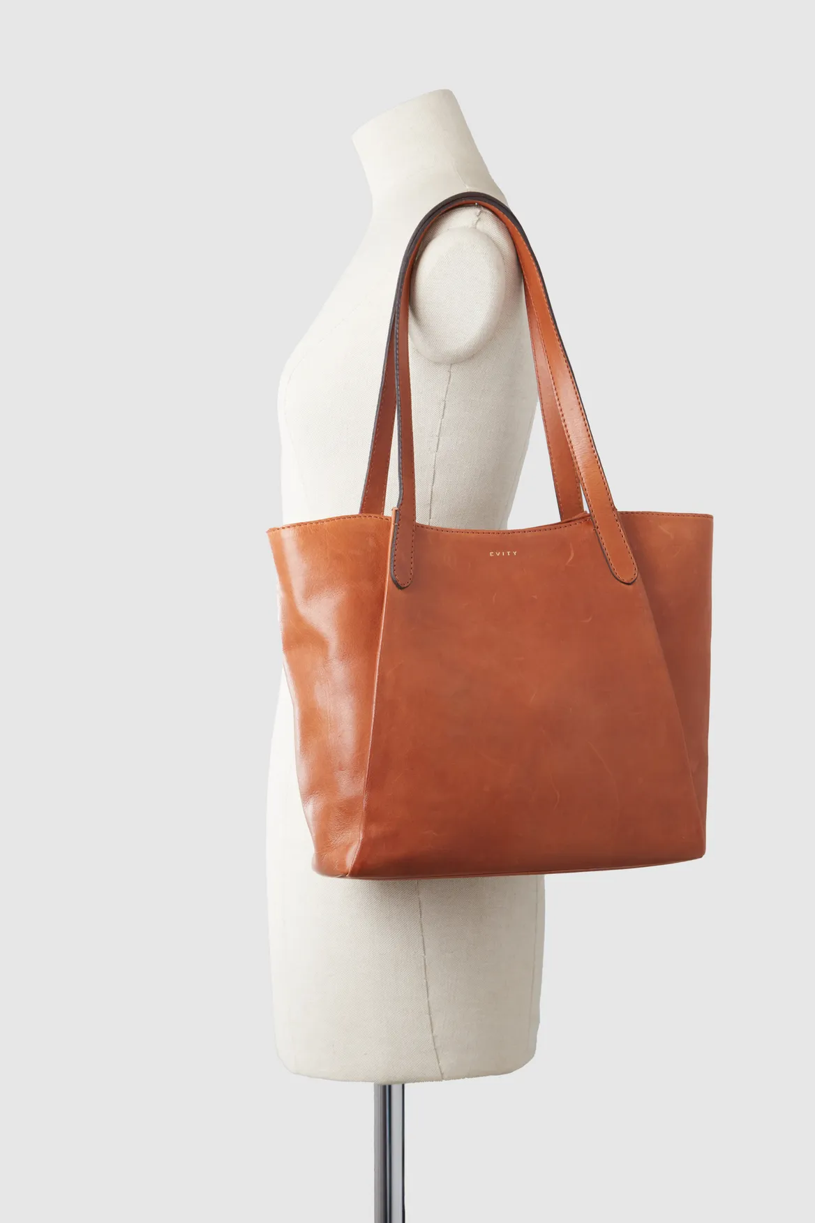 Josie Leather Tote Bag Strandbags