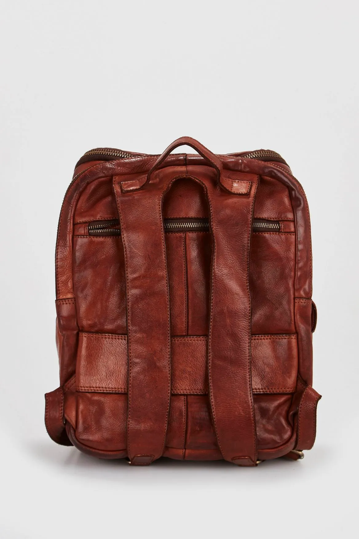 Kingsley Leather Large Backpack Strandbags