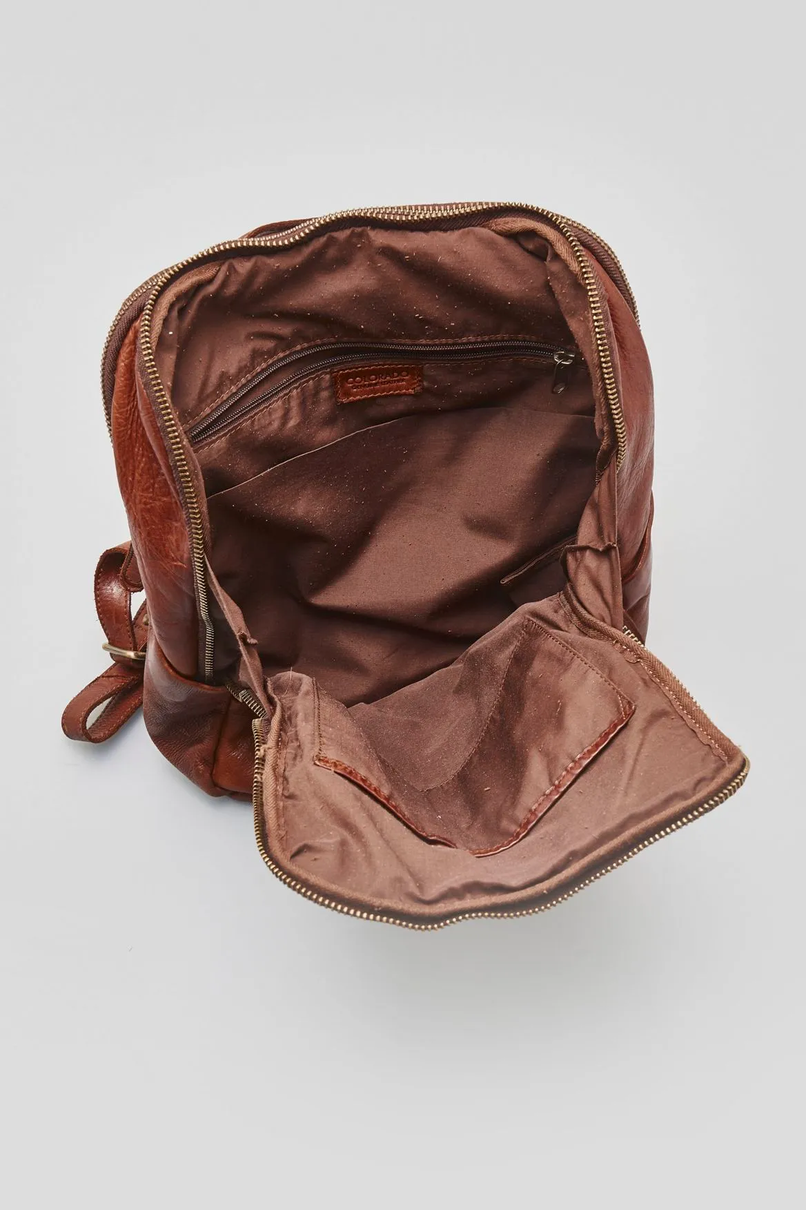Kingsley Leather Large Backpack Strandbags