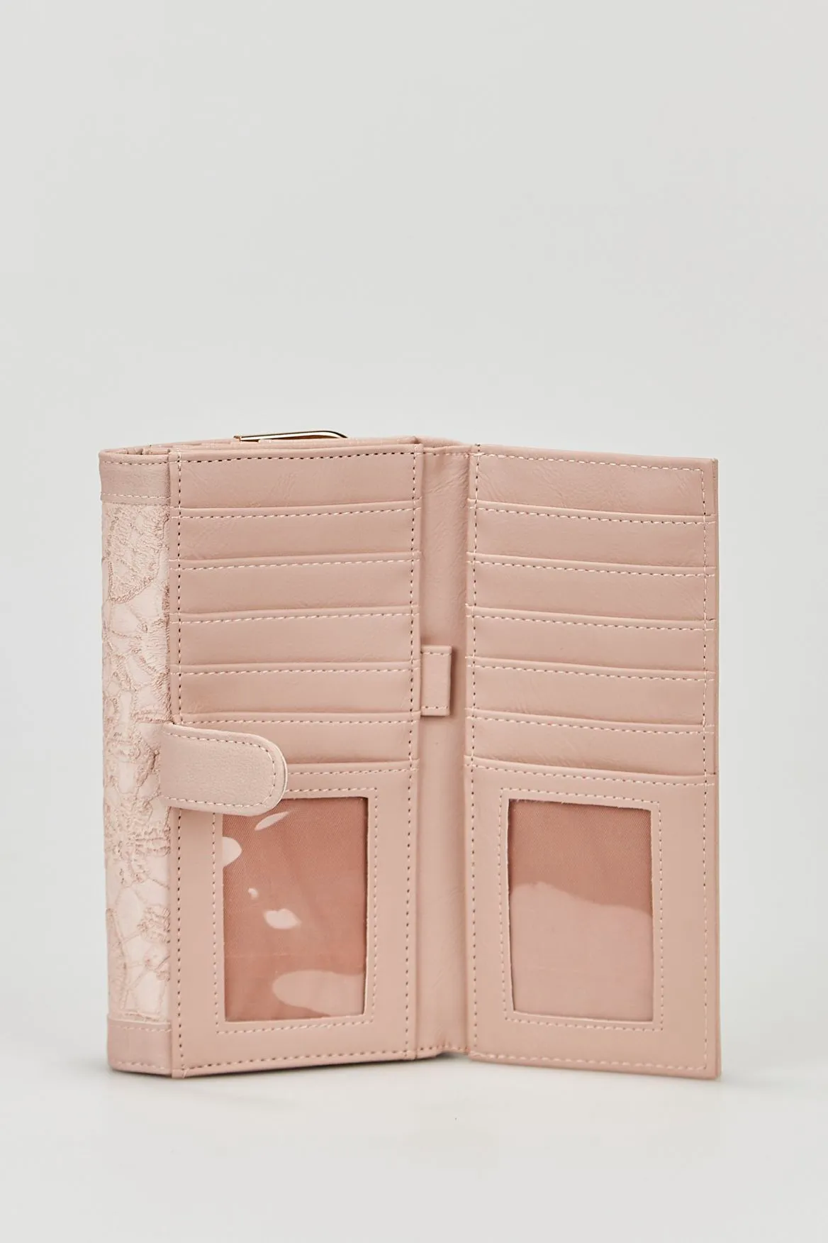 Lace Look Large Wallet Strandbags