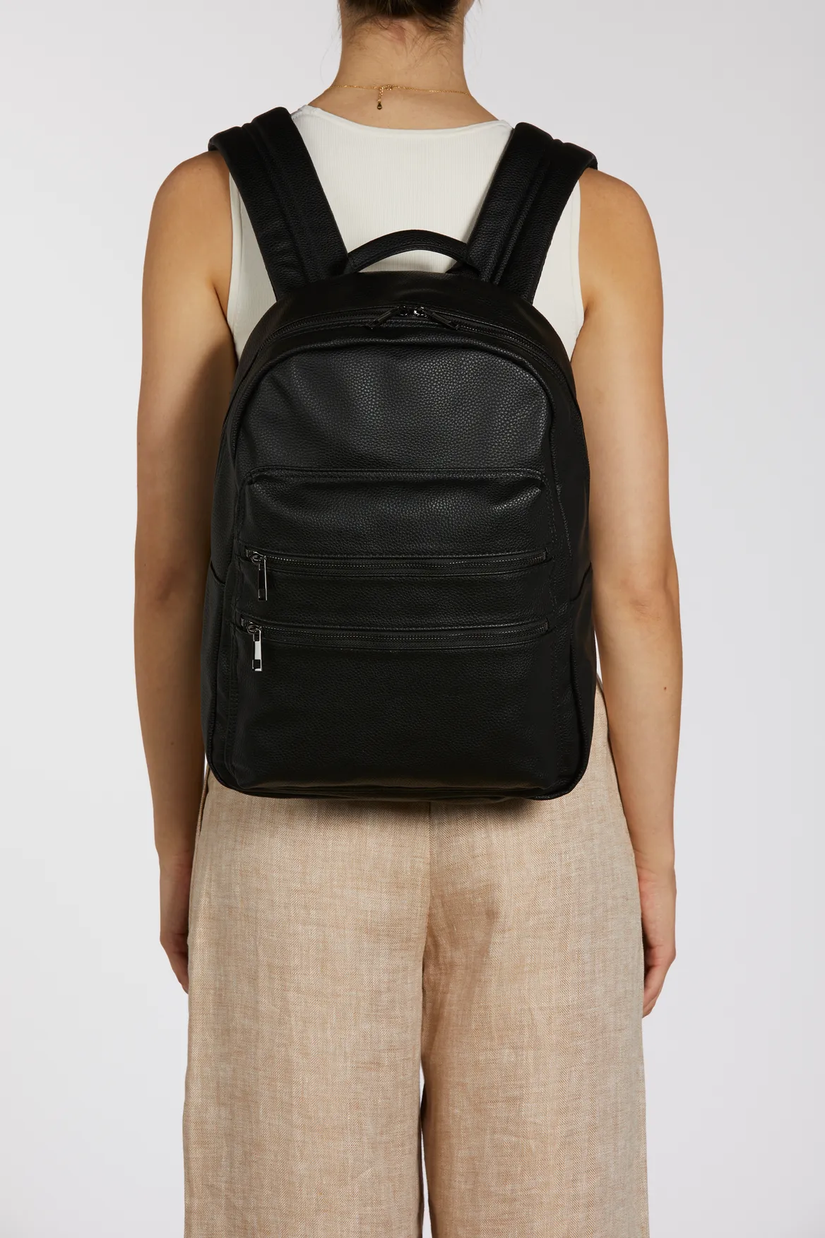 Large 3 Zip Compartment Backpack Strandbags