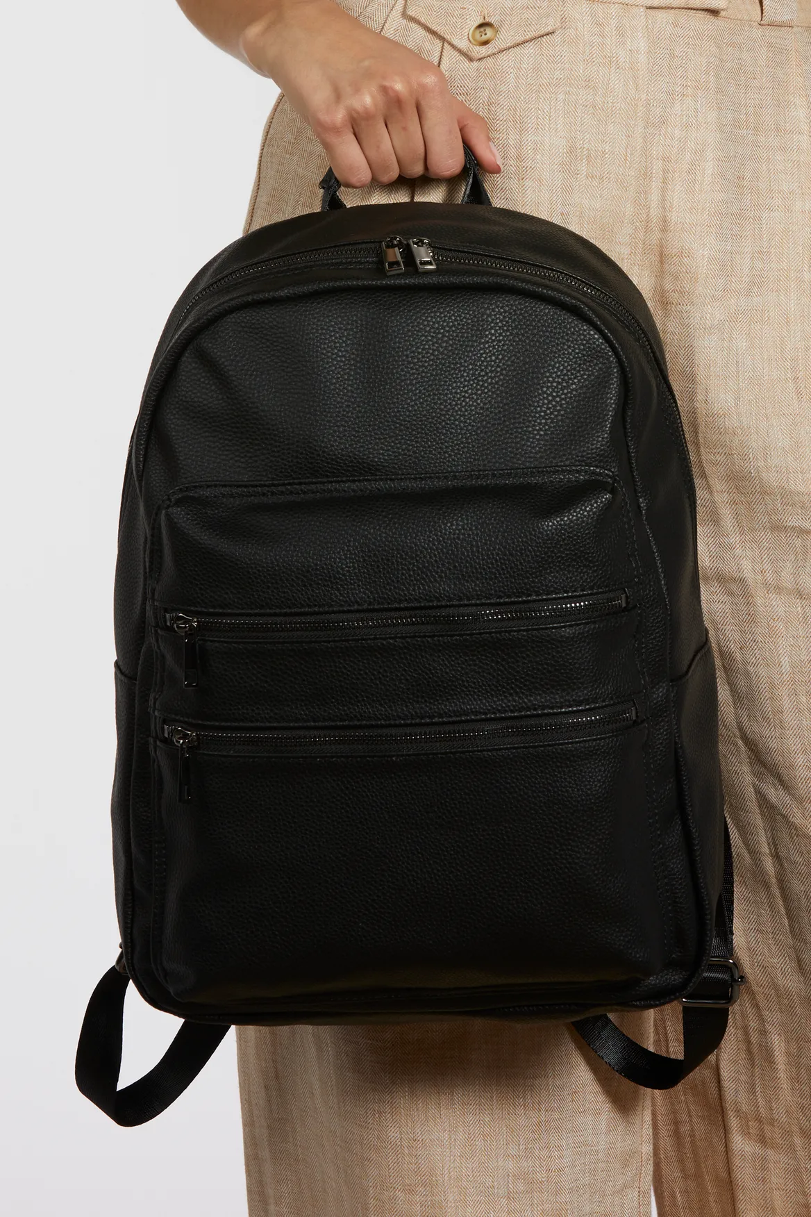 Large 3 Zip Compartment Backpack Strandbags