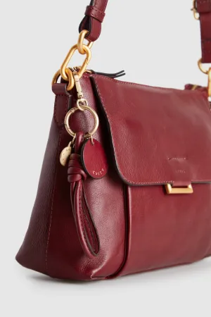Leather Knot Charm Strandbags