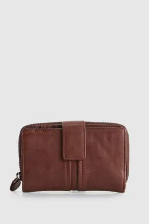 Leather Large Wallet Strandbags