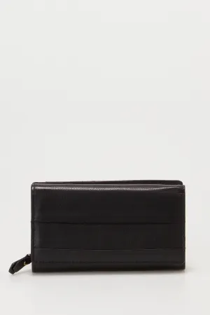 Leather Medium Trifold Wallet Strandbags