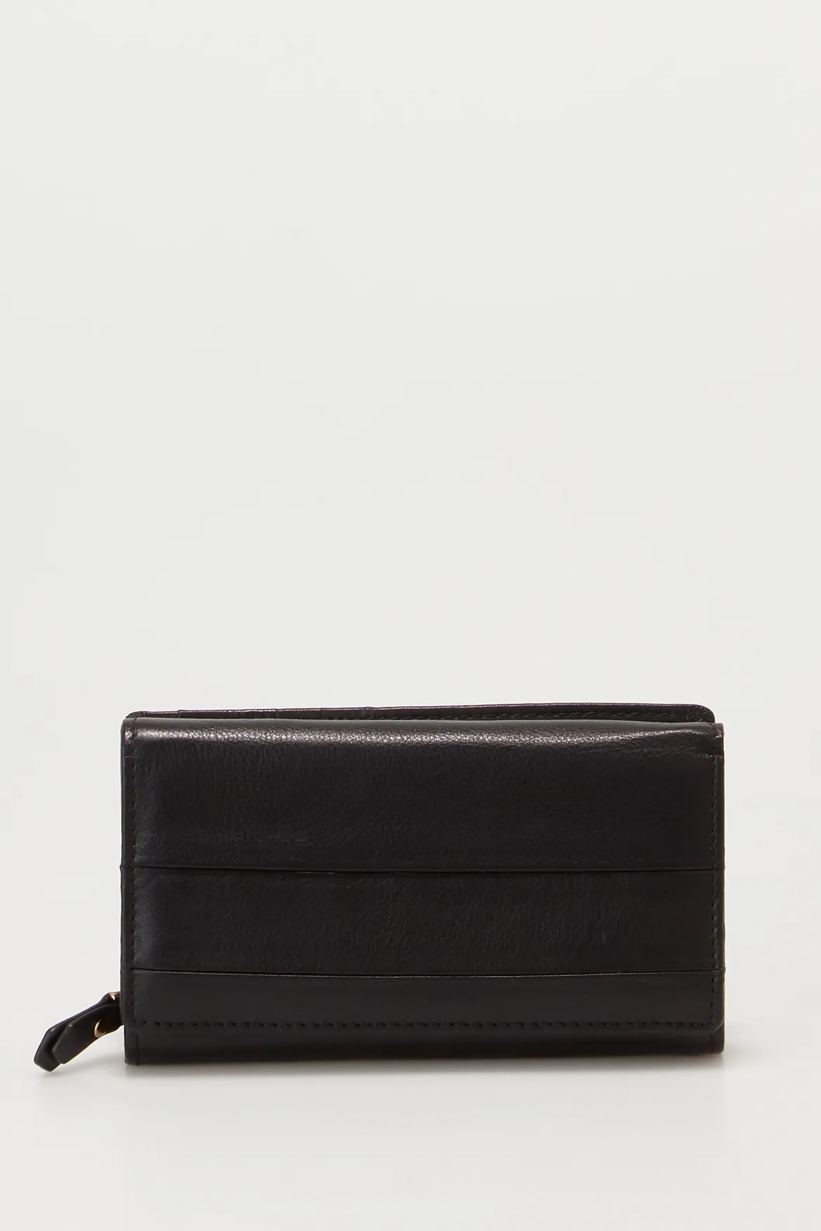 Leather Medium Trifold Wallet Strandbags