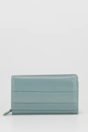Leather Medium Trifold Wallet Strandbags