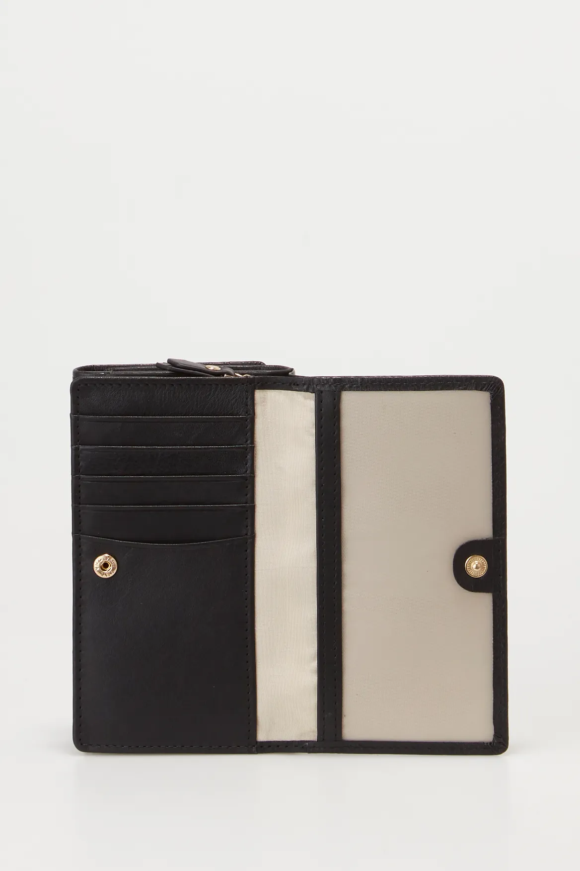 Leather Medium Trifold Wallet Strandbags