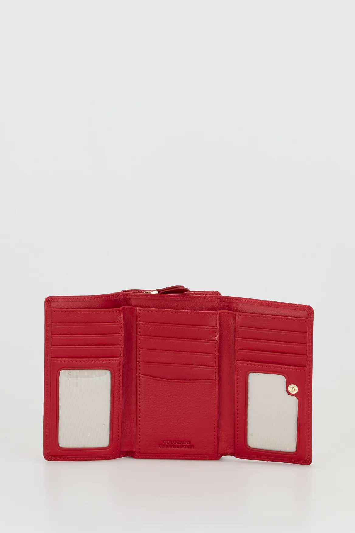 Leather Medium Trifold Wallet Strandbags
