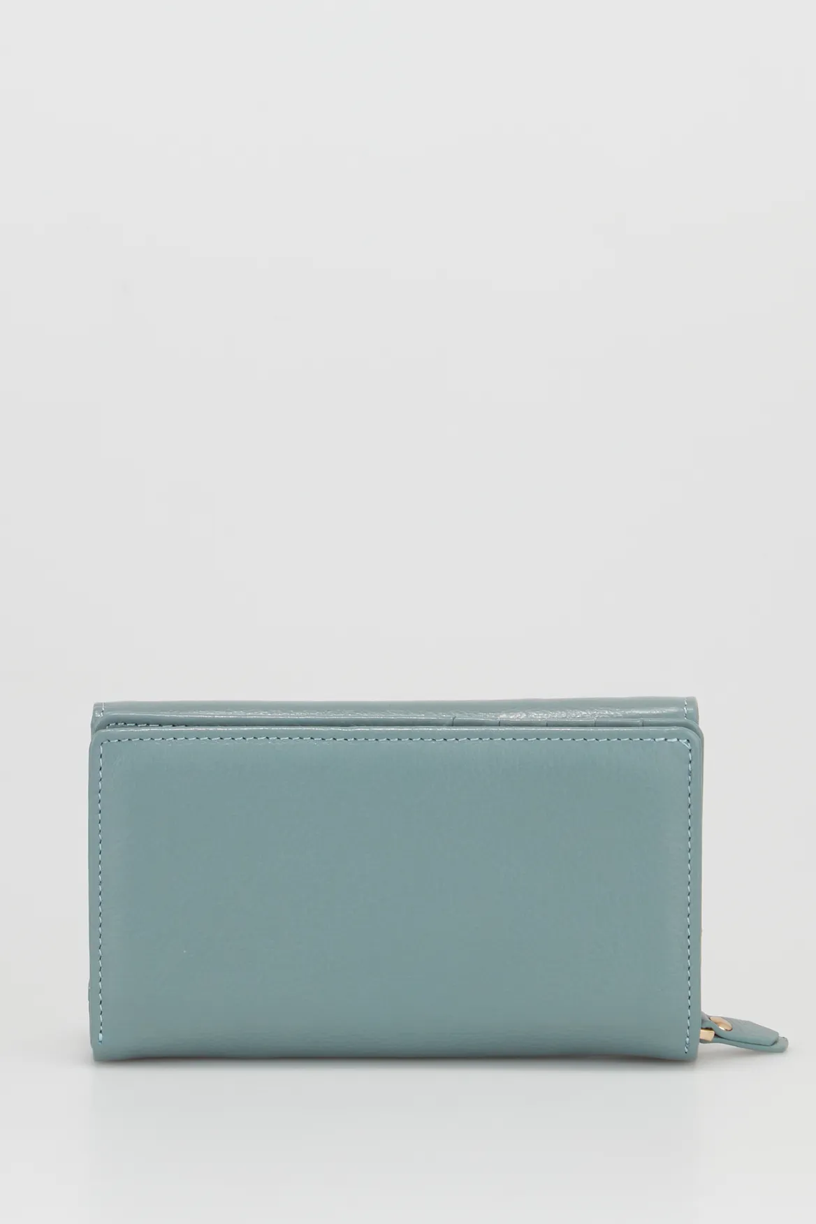 Leather Medium Trifold Wallet Strandbags