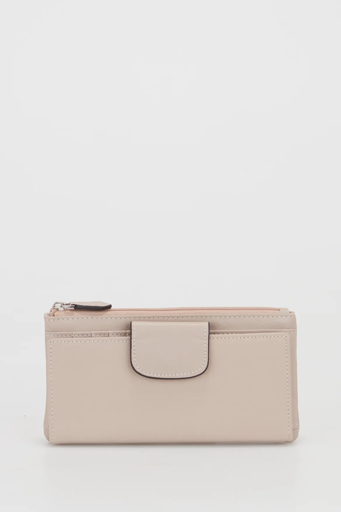 Leather Multi CC Slim Purse Strandbags