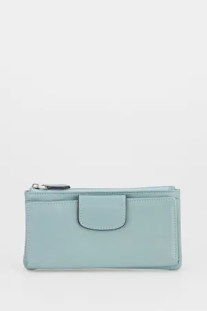 Leather Multi CC Slim Purse Strandbags