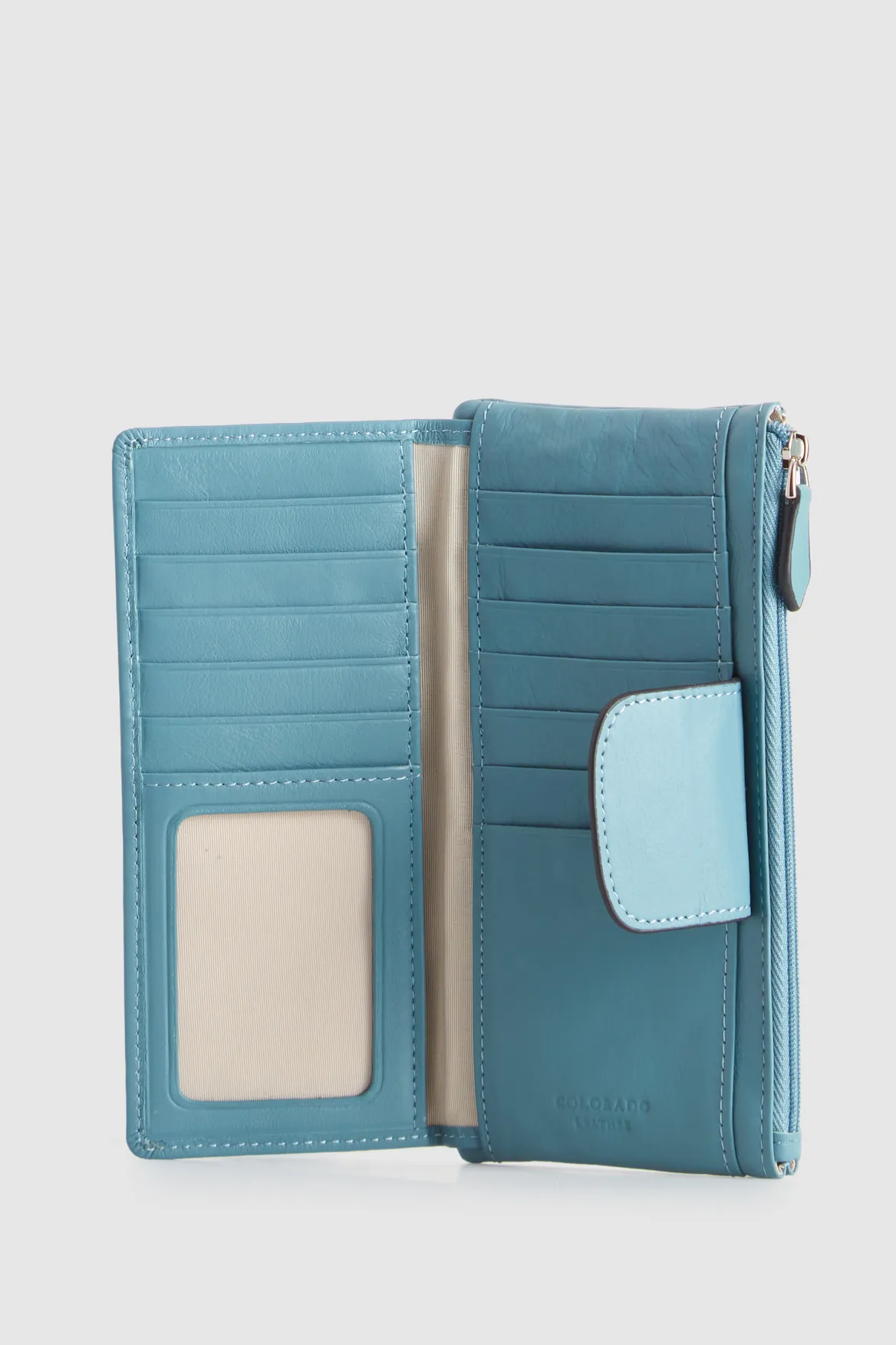 Leather Multi CC Slim Purse Strandbags