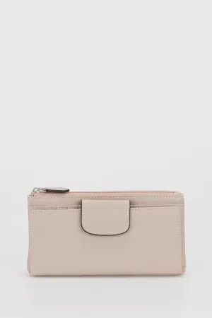 Leather Multi CC Slim Purse Strandbags