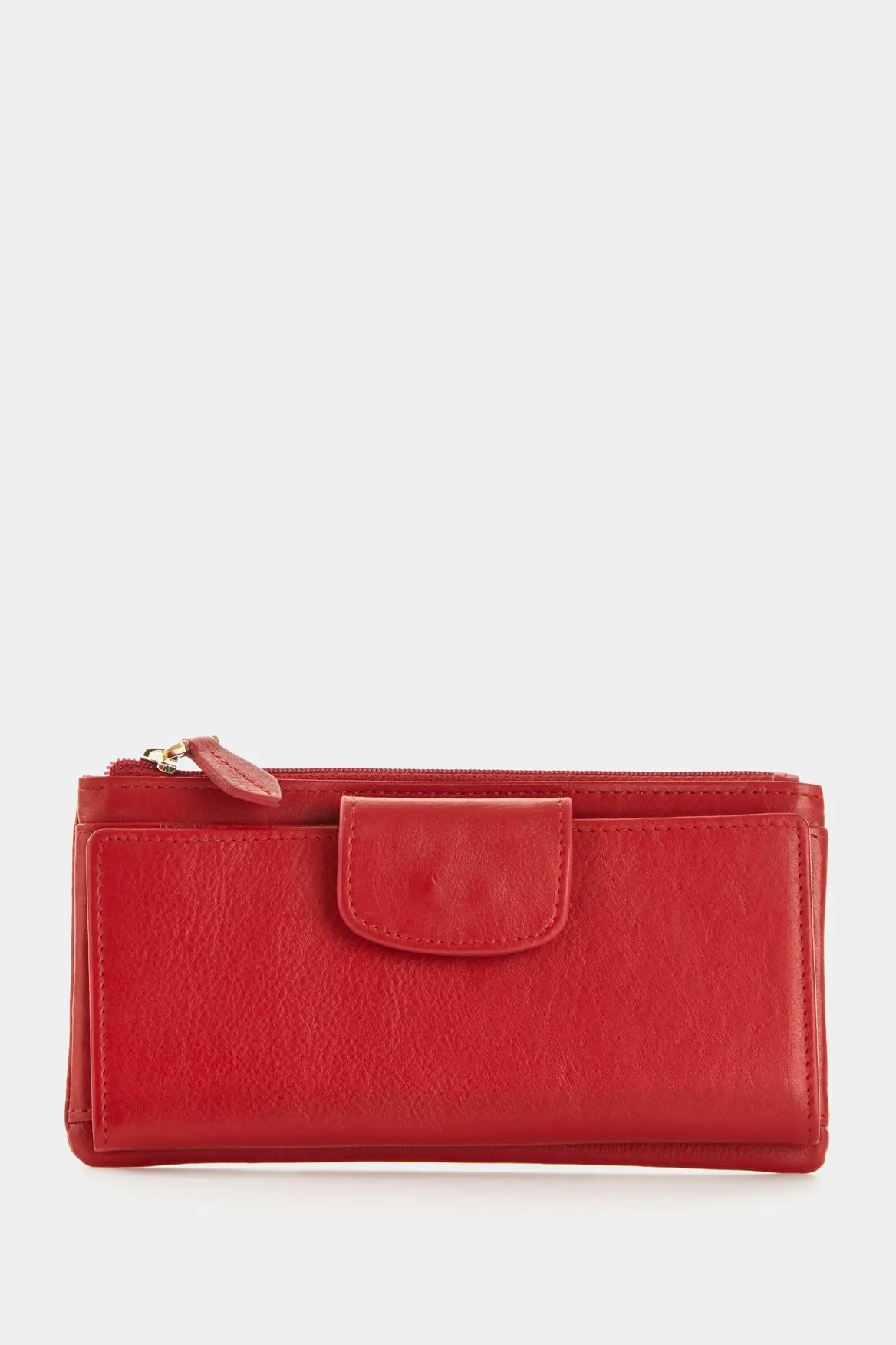 Leather Multi CC Slim Purse Strandbags