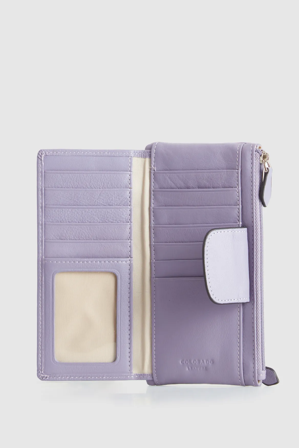 Leather Multi CC Slim Purse Strandbags
