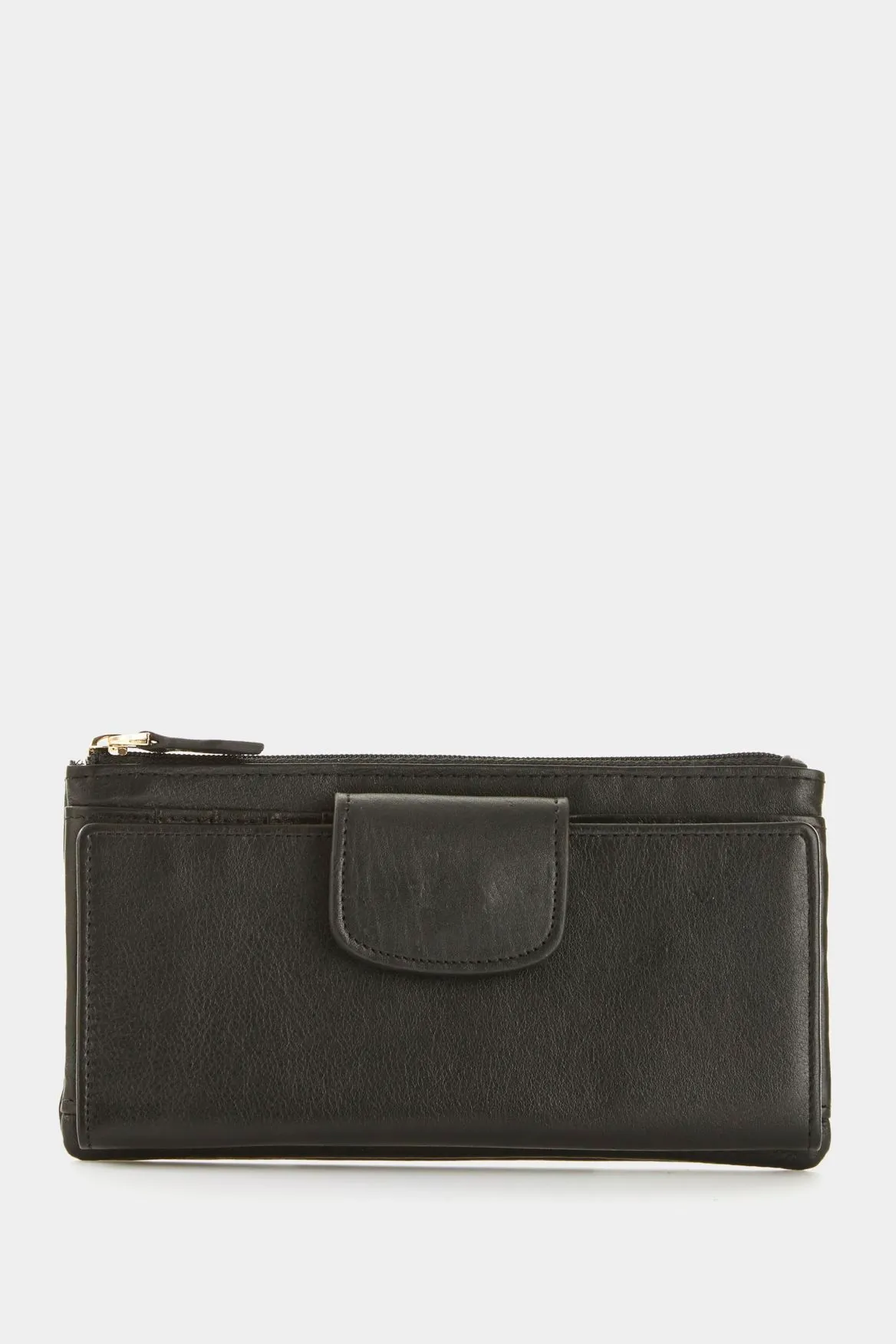 Leather Multi CC Slim Purse Strandbags