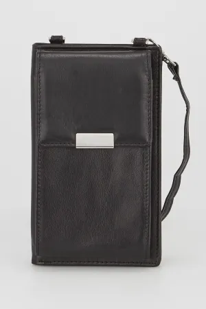 Leather Organiser Phone Wallet Strandbags