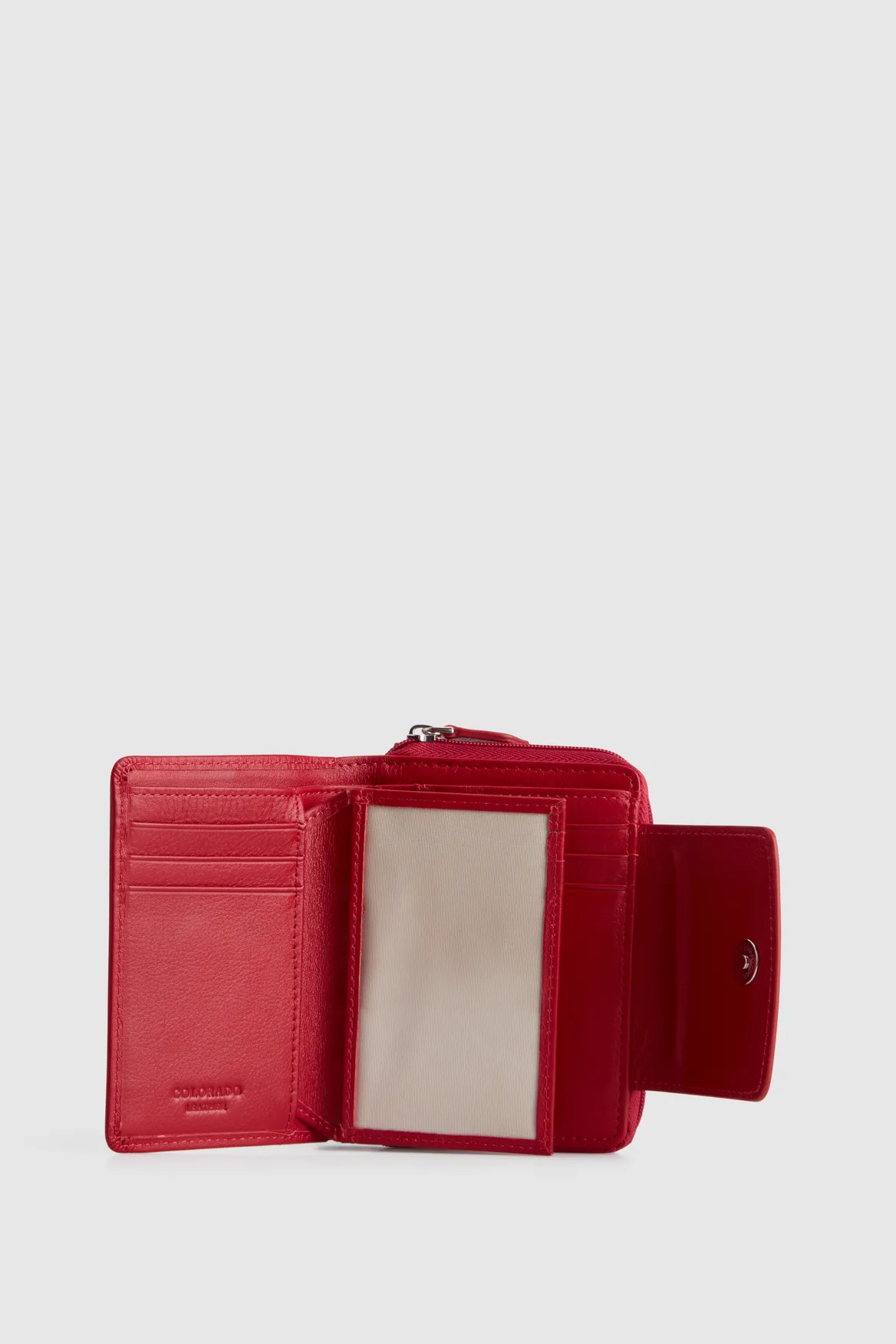 Leather Small Tab Wallet Strandbags