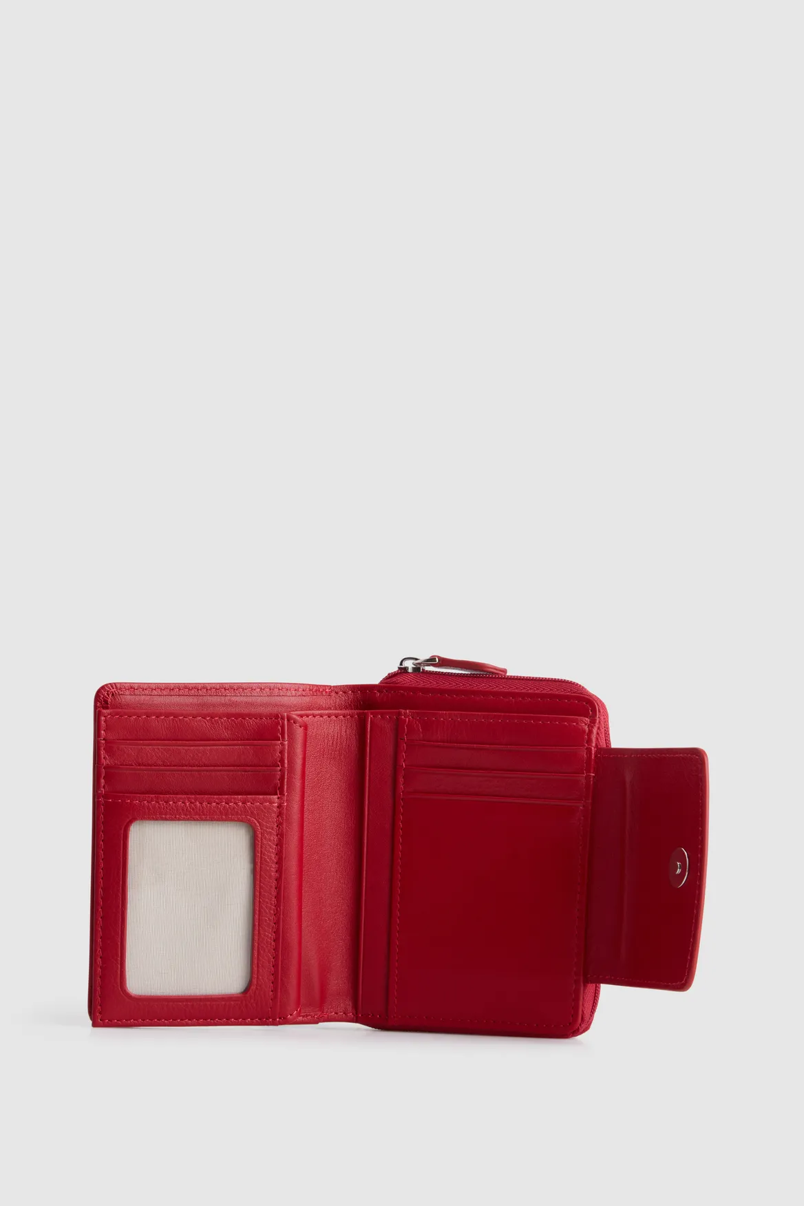 Leather Small Tab Wallet Strandbags