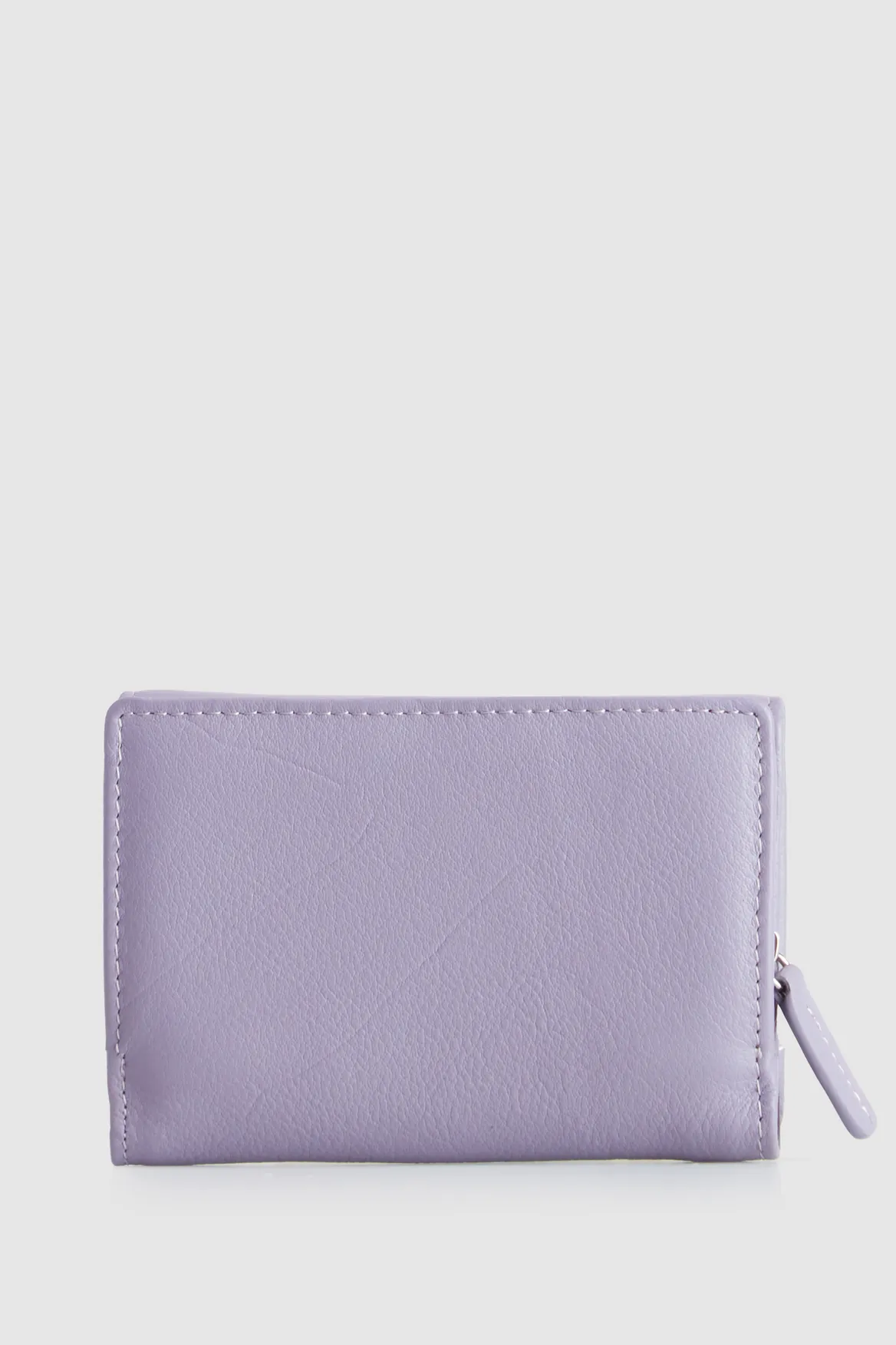 Leather Small Trifold Wallet Strandbags