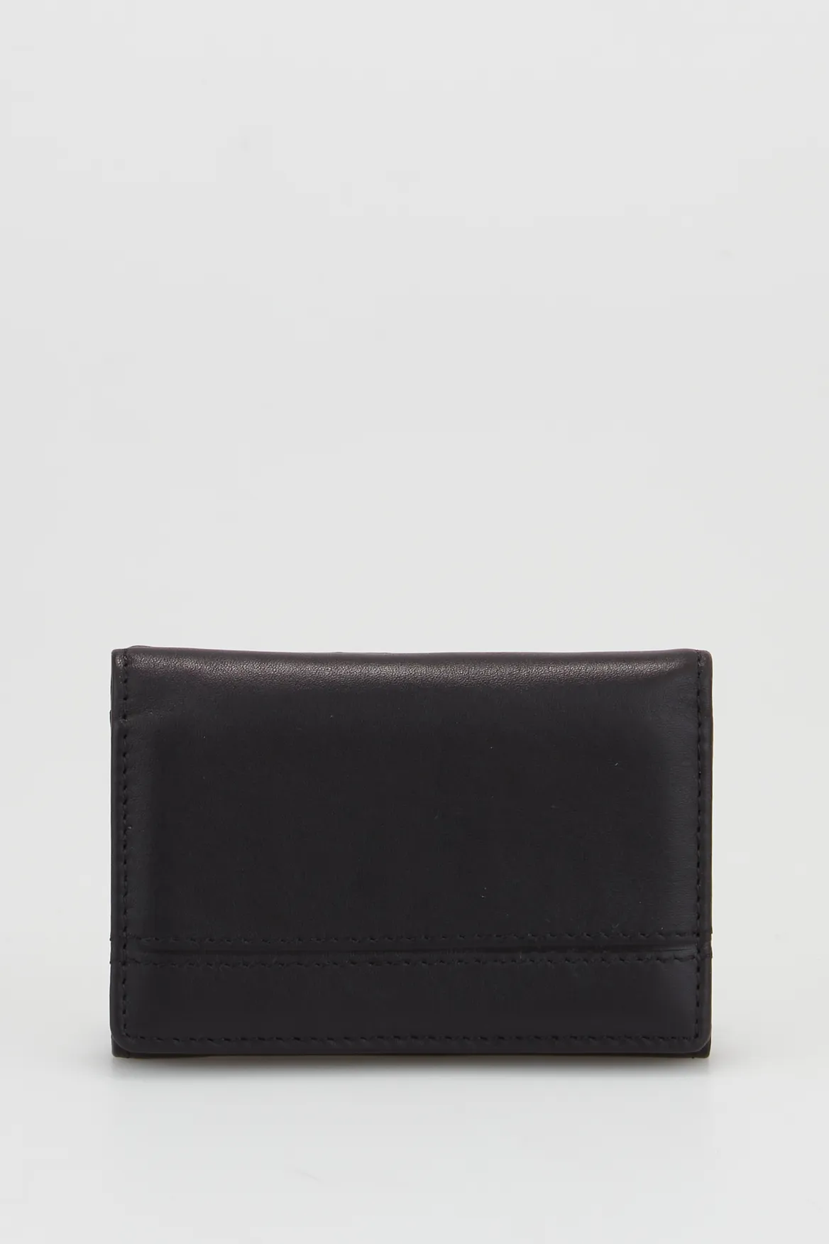 Leather Small Trifold Wallet Strandbags
