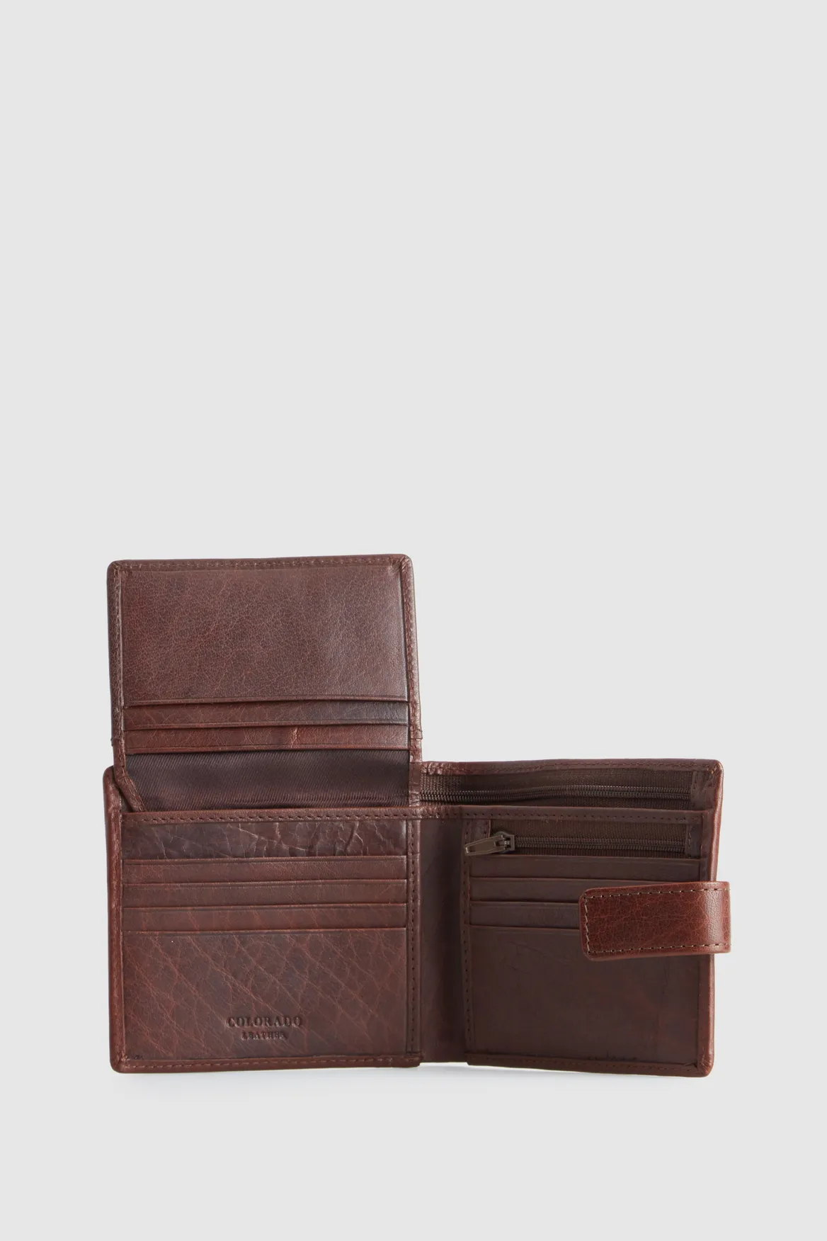 Leather Tab Wallet Strandbags