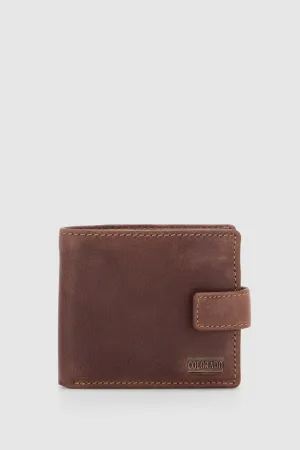 Leather Tab Wallet Strandbags