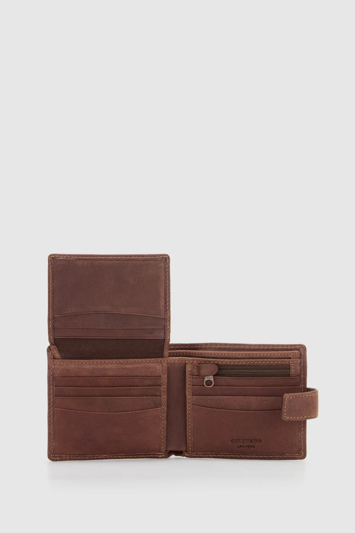 Leather Tab Wallet Strandbags