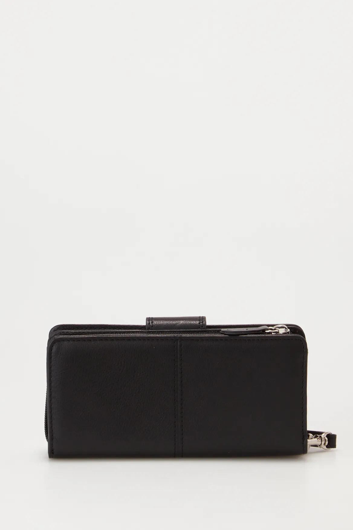 Leather Zip Around Wallet Strandbags