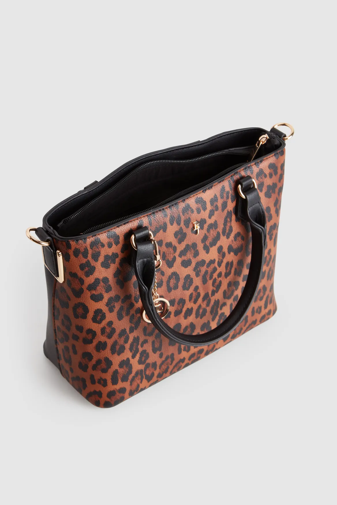 Leopard Charm Tote Bag Strandbags