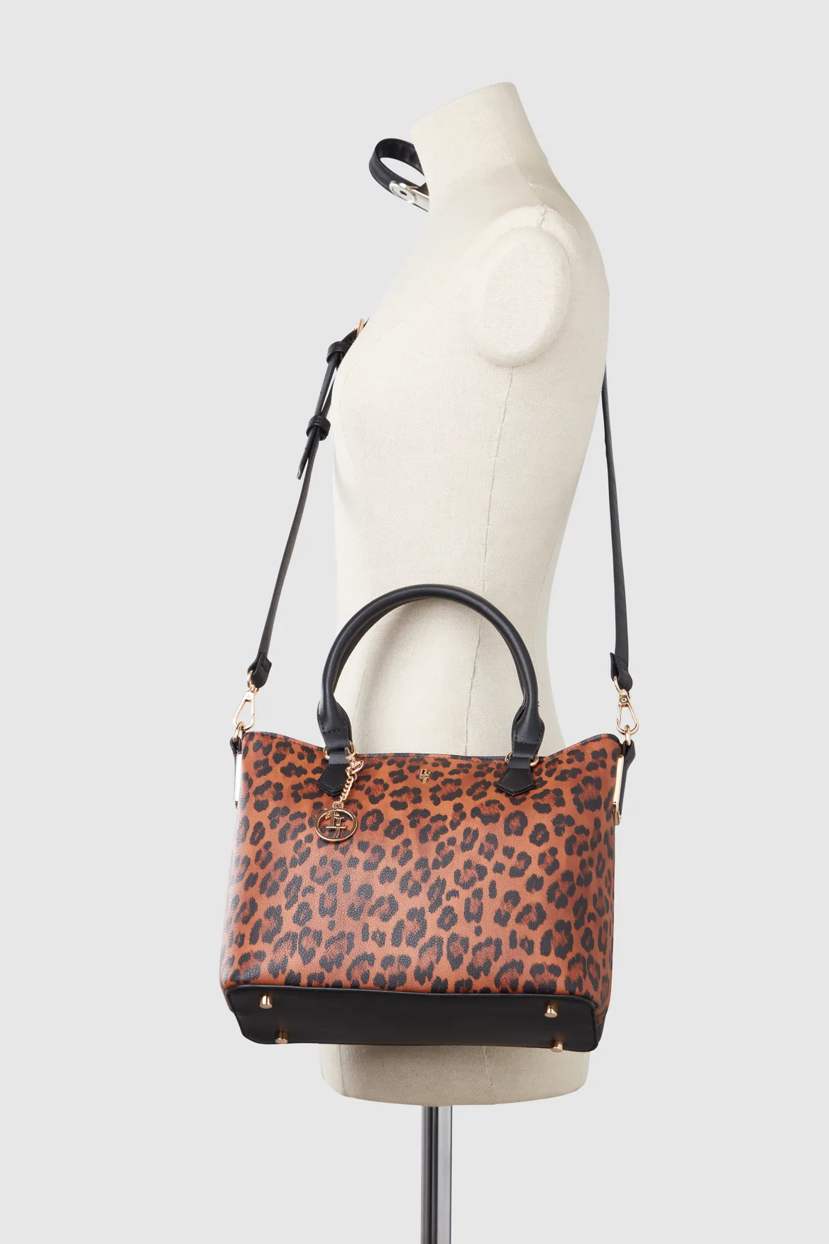 Leopard Charm Tote Bag Strandbags
