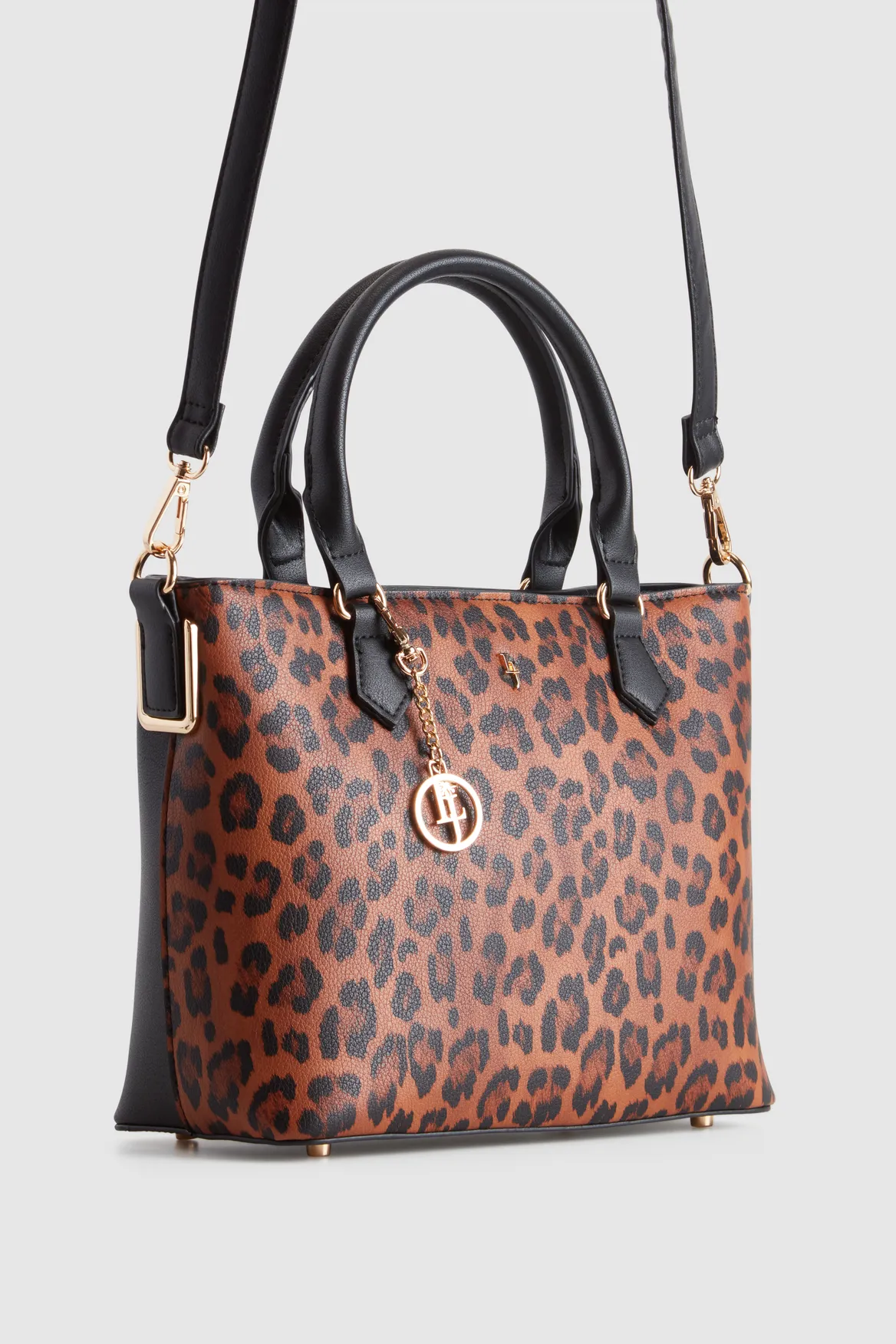 Leopard Charm Tote Bag Strandbags