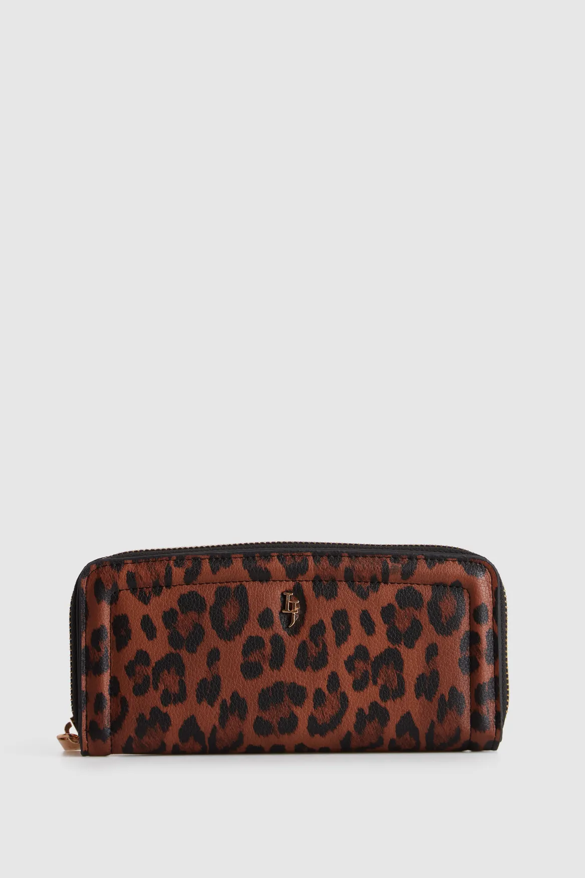 Leopard Large Ziparound Wallet Strandbags