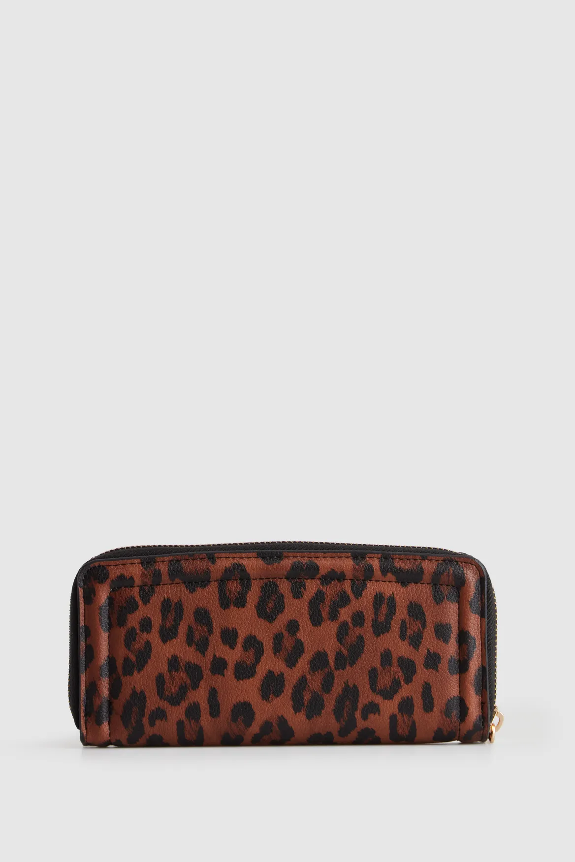Leopard Large Ziparound Wallet Strandbags
