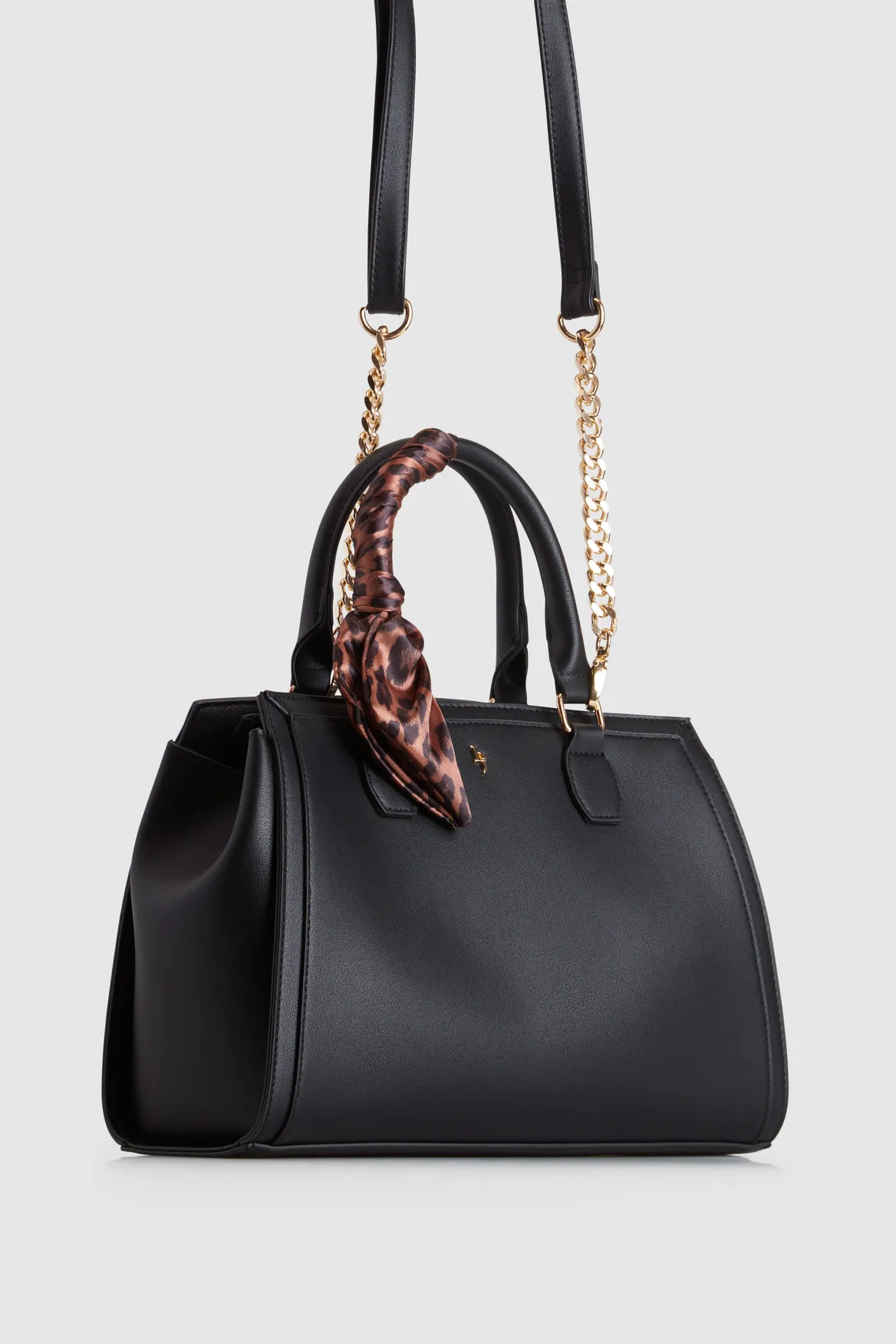 Leopard Scarf  Shopper Tote Strandbags