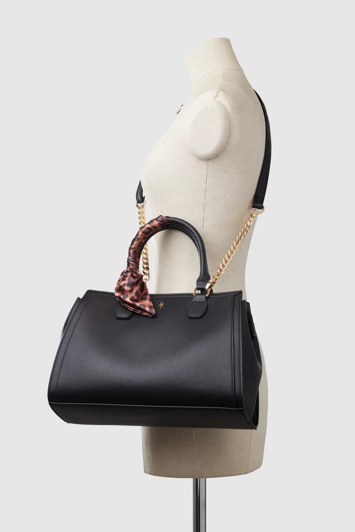 Leopard Scarf  Shopper Tote Strandbags