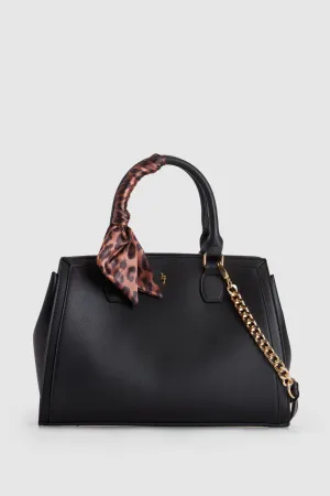 Leopard Scarf  Shopper Tote Strandbags