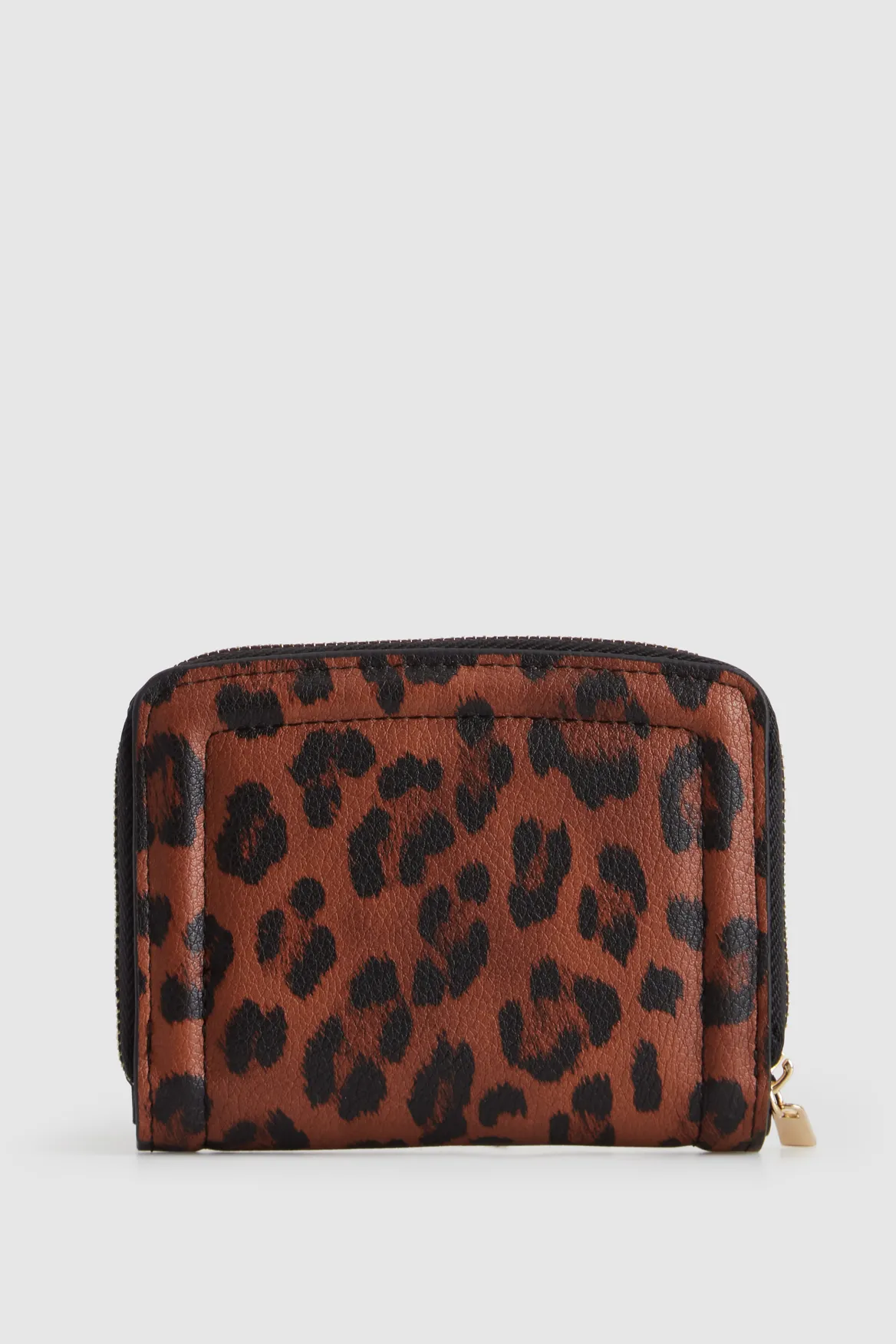 Leopard Ziparound Wallet Strandbags