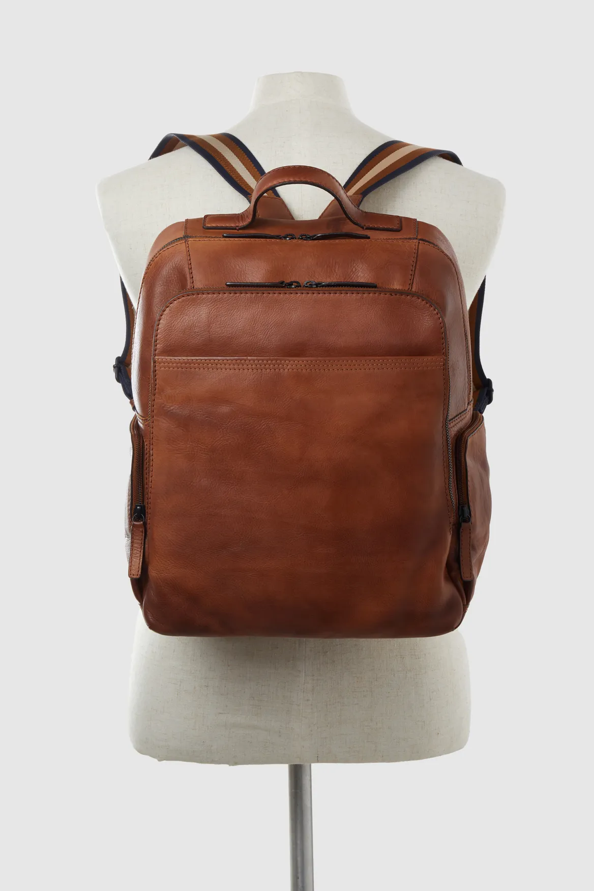 Lucas Leather Large Backpack Strandbags