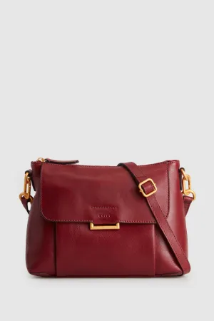 Luna Leather Crossbody Bag Strandbags