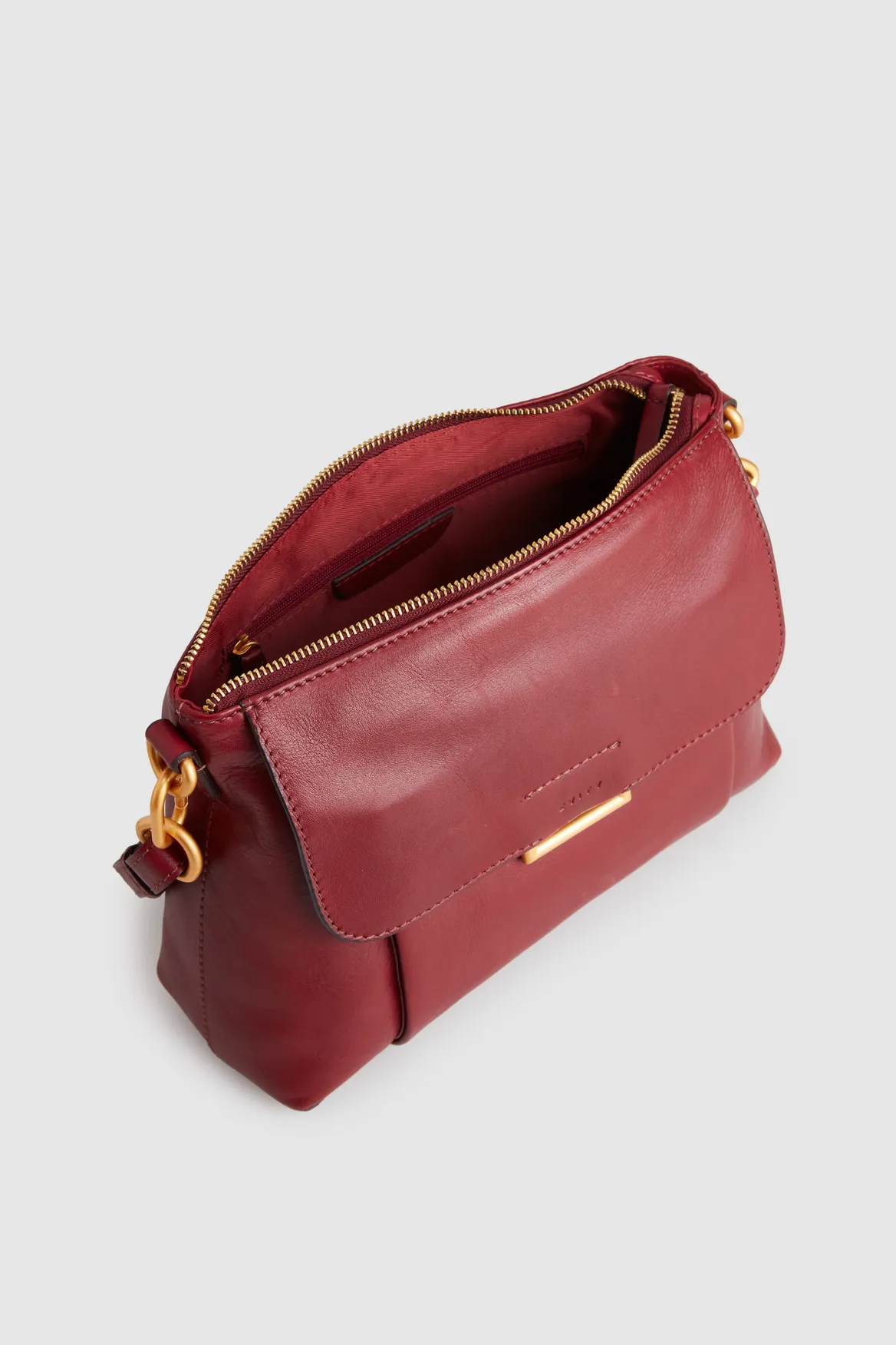 Luna Leather Crossbody Bag Strandbags