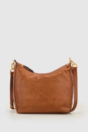 Luna Leather Large Crossbody Bag Strandbags
