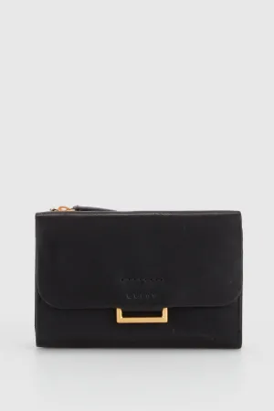 Luna Leather Trifold Wallet Strandbags