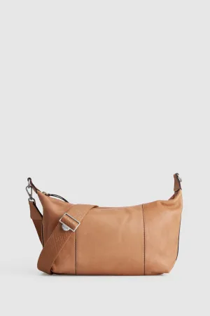 Lyra Leather Crossbody Bag Strandbags