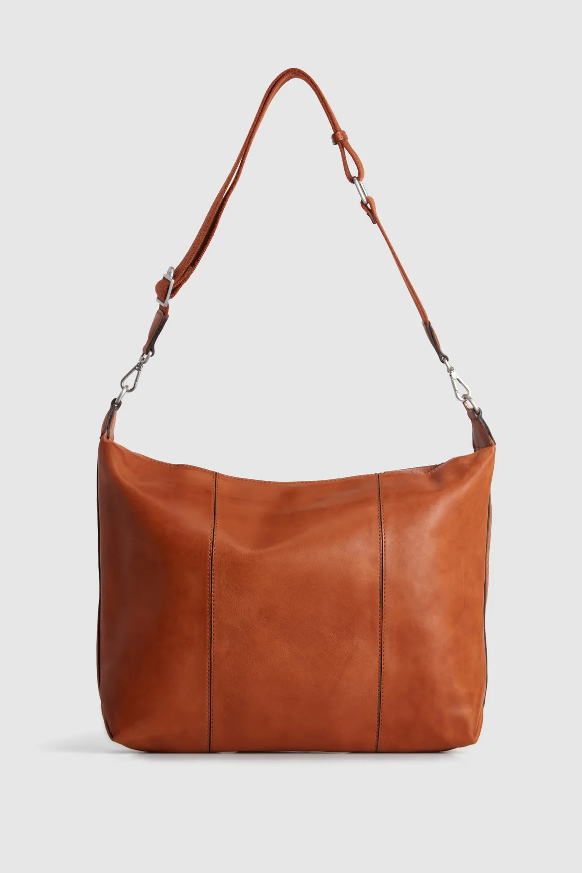 Lyra Leather Large Crossbody Bag Strandbags