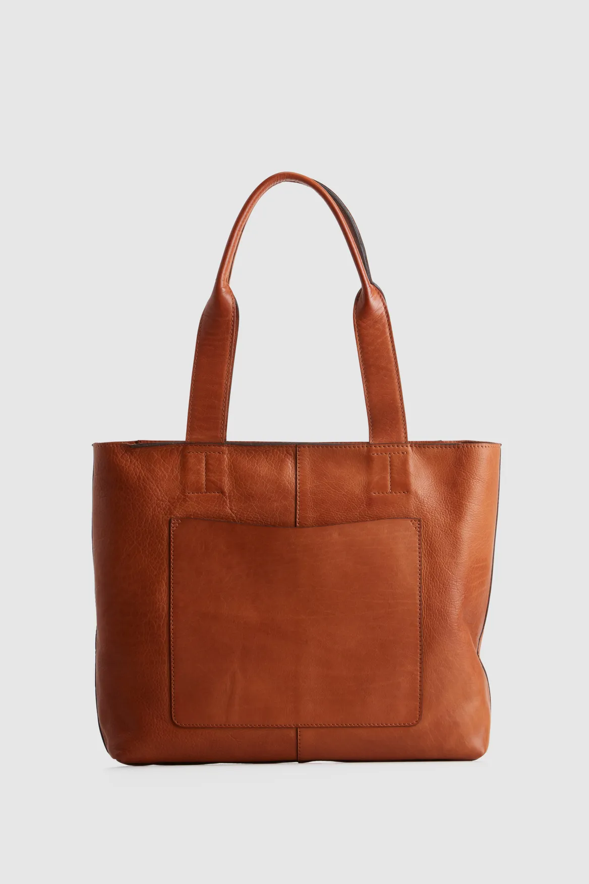 Lyra Leather Tote Bag Strandbags